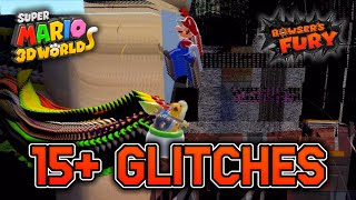 15+ NEW GLITCHES In Super Mario 3D World + Bowser's Fury