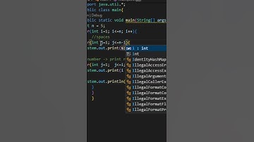 Java program print star #short #coding video