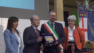 Archiginnasio d'oro a Romano Prodi