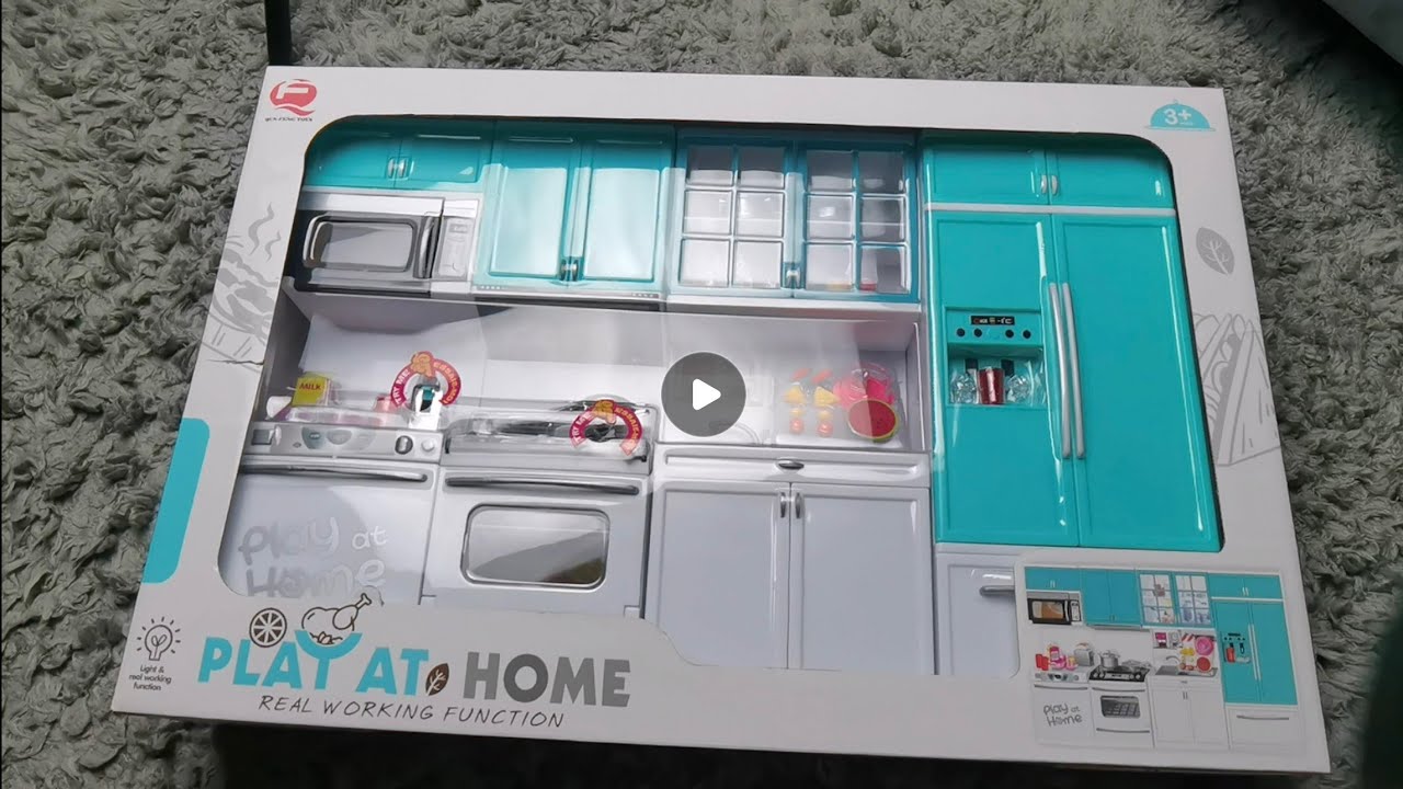 Jogo de Cozinha para a Tati ✨ #barbie #unboxing 