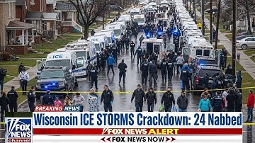 ICE STORMS Wisconsin Criminal CARTEL — 24 ARRESTED & Victims RESCUED!