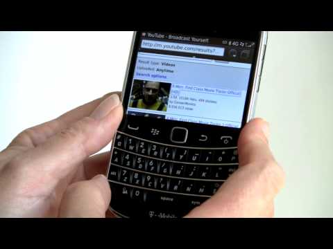 BlackBerry Bold 9900 Review - YouTube