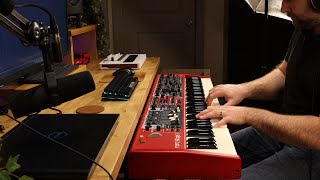 Nord Stage 3 - Pearl Upright Sound Demo and Install Tutorial