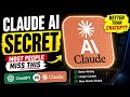 Claude AI Secret Most People Miss (Better Than ChatGPT?)