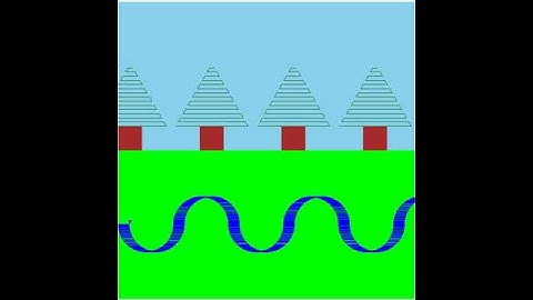 Making a Scene in Python Turtle Graphics