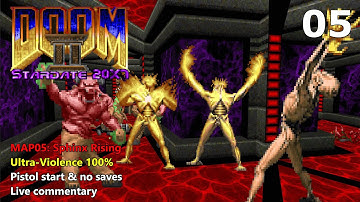 Doom II: Stardate 20X7 - MAP05: Sphinx Rising - Ultra-Violence 100%