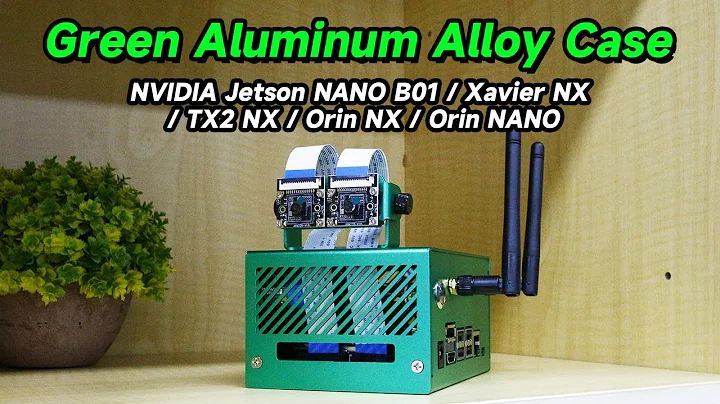 Yahboom green aluminum alloy case for NVIDIA Jetson NANO B01/Xavier NX/TX2 NX/Orin NX/Orin NANO