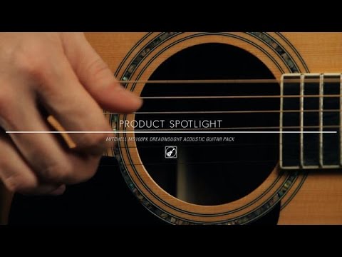 Product Spotlight Mitchell - MD100PK Dreadnought Acoustic Guitar Pack