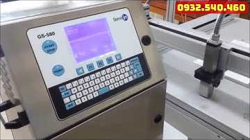 Máy in Phun Date Dây Chuyền Bán Tự Động