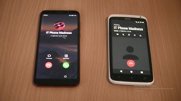 Incoming call & Outgoing call at the Same Time Honor 9s+htc One x custom
