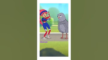 Facing a big bird: Impossible date 😍 Android X iOS #shorts