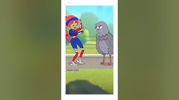 Facing a big bird: Impossible date 😍 Android X iOS #shorts