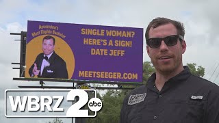 Date Jeff: Ascension Parish's most eligible bachelor uses billboard as pitch to date him
