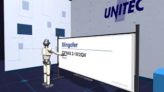 Slingofer Z2FSK6 2-1X/2QV - Aluminium valve (For Slingofer Model# TAVM/42/123) - UNITEC-D