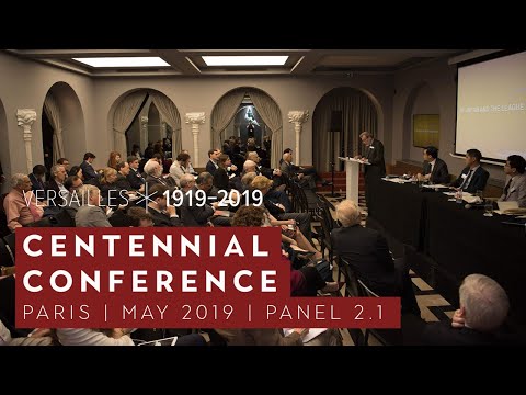 Panel 2.1: International Law in the Wake of Versailles