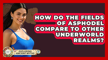 How Do The Fields Of Asphodel Compare To Other Underworld Realms? - Exploring Ancient Myths