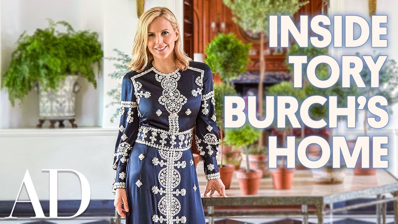Inside Tory Burch S Hamptons House Architectural Digest Youtube