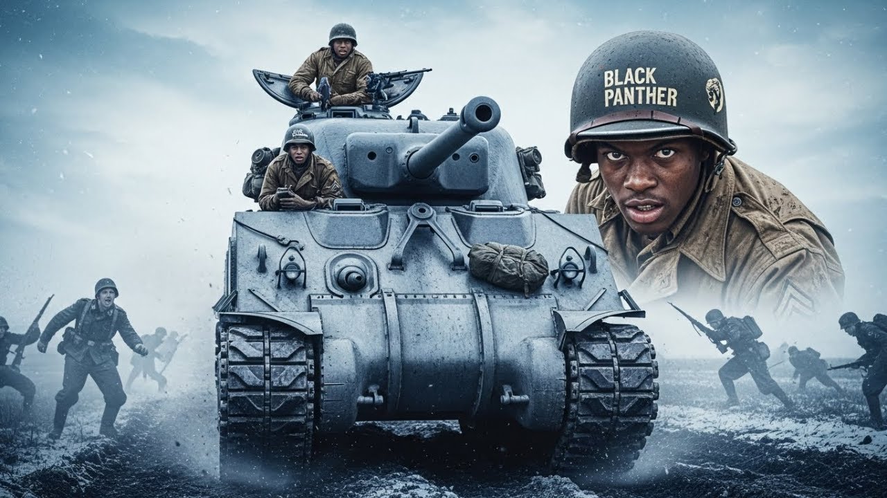 Primer batallón de tanques afroamericano en WWII – ¡Los Black Panthers que aterrorizaron nazis!