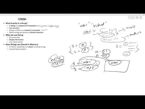 Python : String and It's Internal Working Tutorial (Step By Step).