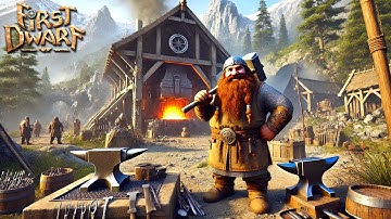 Massive Forge Is Running Day 5 Survival In A Crumbled World | First Dwarf Gameplay