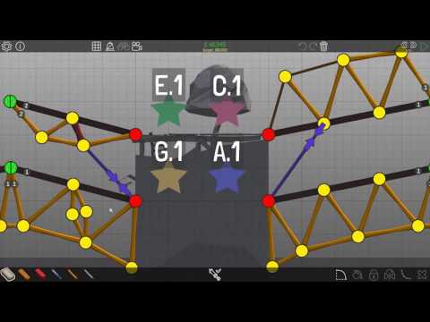 Poly Bridge 3 Solutions [Ups & Downs 4-15]