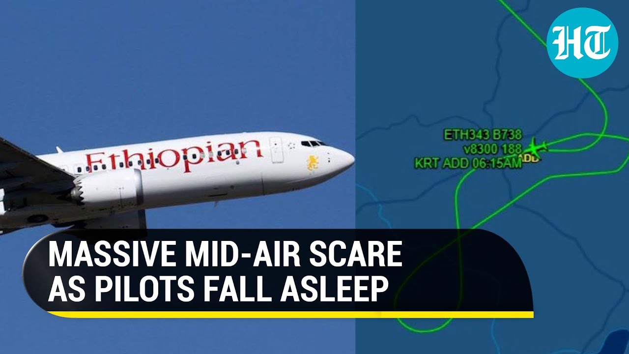 Ethiopian Airlines pilots, flying at 37,000 feet, fall asleep & miss  landing; Then this happened 