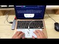 Ultra-thin Asterisk Keyboard Typing Test