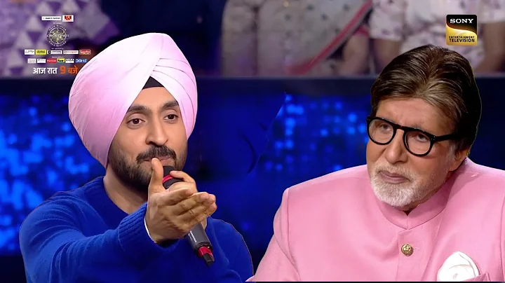 Omg Amitabh Bachchan With Diljit Dosanjh in Kaun Banega Crorepati | Full Episode | 