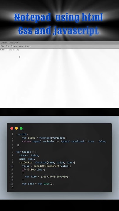 How to make notepad using #html #css #javascript @Ankcode10 #howto #new ...