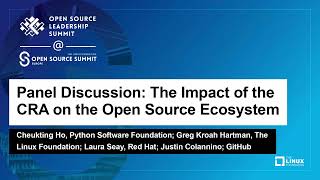 Panel Discussion: The Impact of the CRA on the... - Cheukting, Mirko & Greg, Laura, Justin, Philip