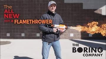 Not a FlameThrower Infomercial