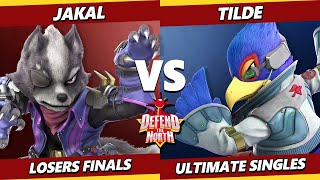 DTN 2023 Losers Finals - Jakal (Wolf) Vs. Tilde (Falco) Smash Ultimate - SSBU