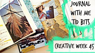 Journal TId Bits: Creative Week 45: Pen Pals, Journal Cards & BUJO