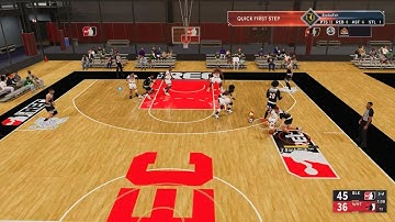 Bounce alley oop on Rec NBA 2k22