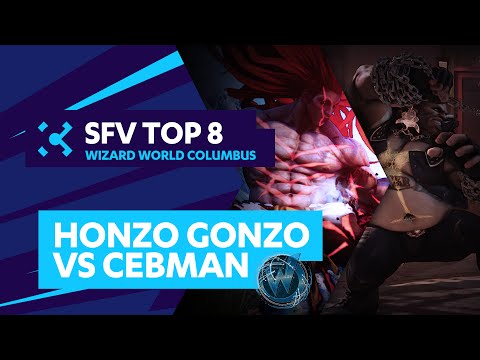 Honzo Gonzo (Necalli) vs. Cebman (Birdie) - Wizard World Columbus - 07/31/16 - Street Fighter V
