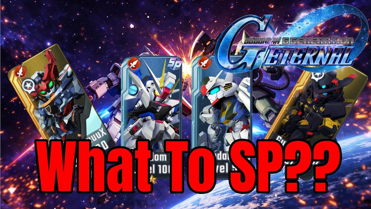 What Units to Upgrade? SD Gundam Generation Eternal