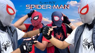 SPIDER-MAN Real and Fake || Escape from BAD GUY Team | Parkour POV by LATOTEM Episode 2.2