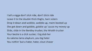 6IX9INE- GOOBA - (lyrics)