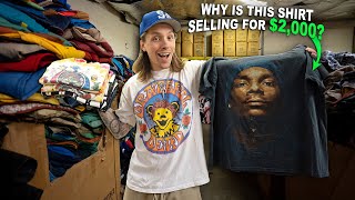 I Found A Vintage Tee Worth $2000 At Rag House During This Trip To The Thrift! Come Thrift With Me!