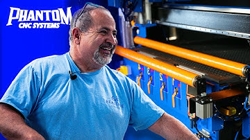 Table Talks: Kelly at Martin Woodworks talks about how Phantom CNC Systems has helped his business