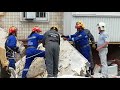 Оперативне відео руйнування в десятиповерховому житловому будинку у м. Києві