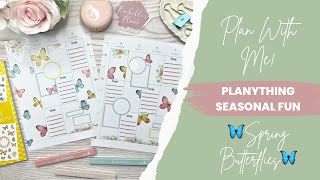 PLAN WITH ME | 🦋 SPRING BUTTERFLIES 🦋 | CLASSIC HAPPY PLANNER  | MAY 1-7, 2023 | Rachelle&#39;s Plans