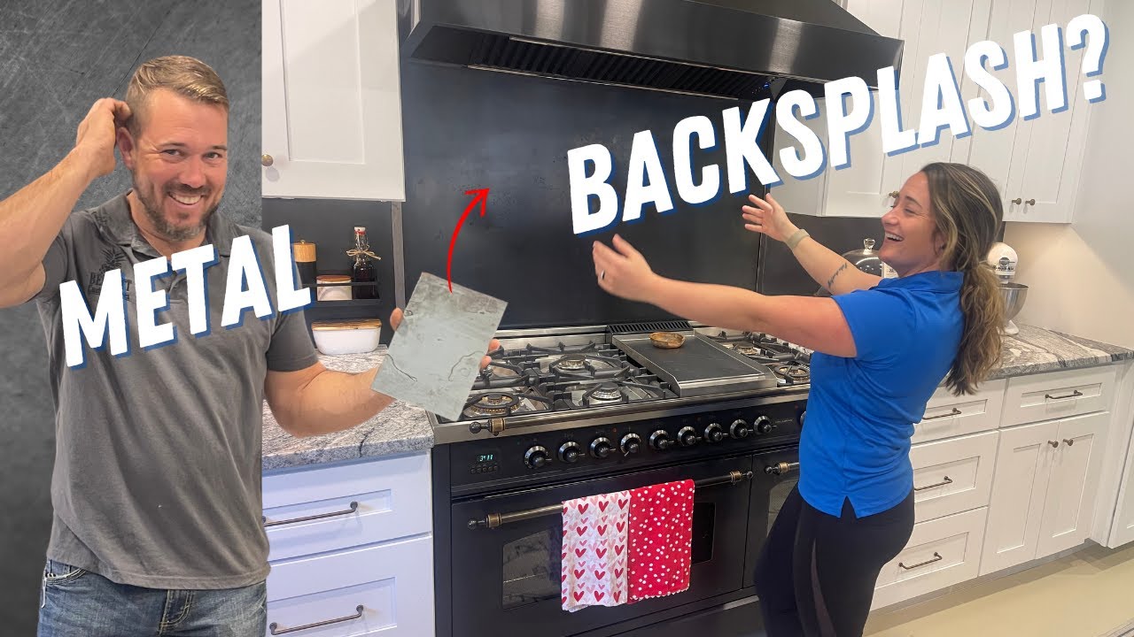 Металлическая кухонная облицовка? Да, и это работает!