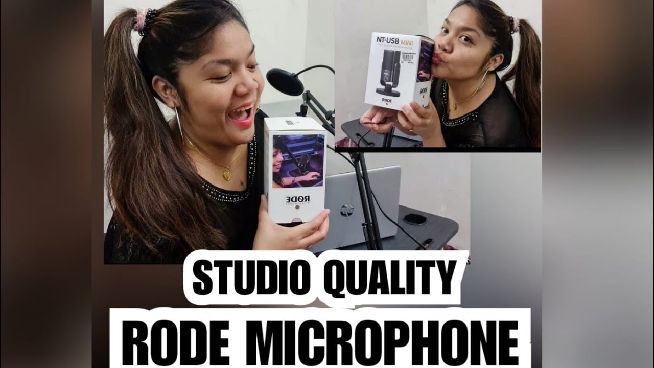 Unboxing My New Studio Quality USB| Rode Microphone|Maria Divina Vlog ...