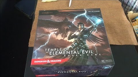 Unboxing Temple of Elemental Evil by Wizards of the Coast