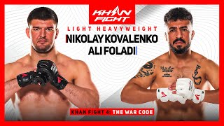 Mi̇lli̇ Rus Judocu Ve İranli Boksör Kafeste Kirişiyor Kovalenko Vs. Foladi Khan Fight 4