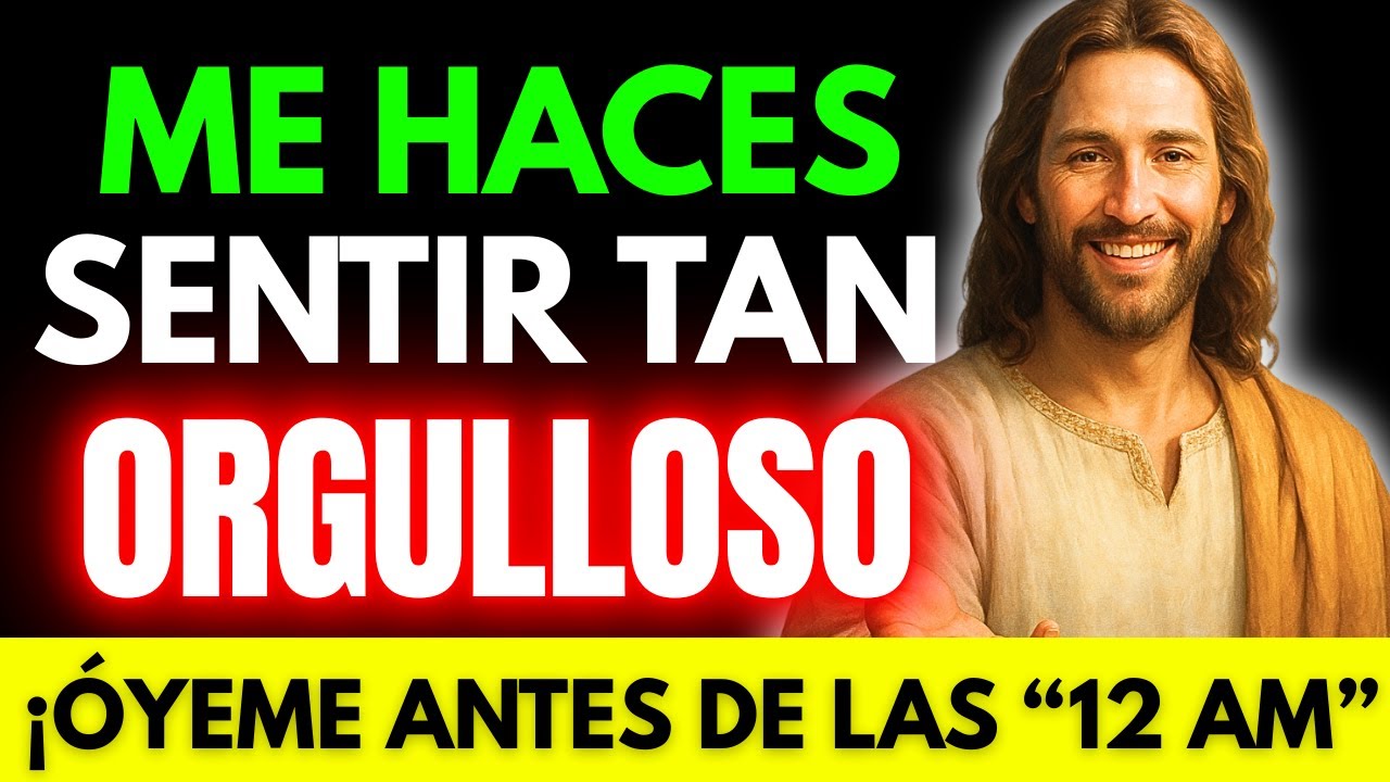 DIOS DICE: “ME HACES SENTIR TAN ORGULLOSO CUANDO CONFÍAS EN MÍ A PESAR DE TODO