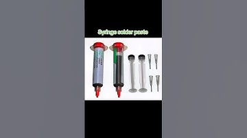 In addition to producing canned solder paste.At the same time, it also produces syringe solder paste