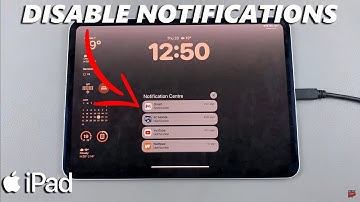 How To Disable Lock Screen Notifications On iPad
