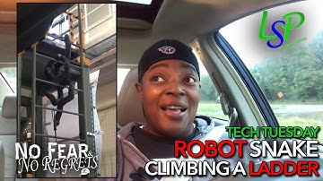 TECH TUESDAY | Robot Snake Climbing a Ladder